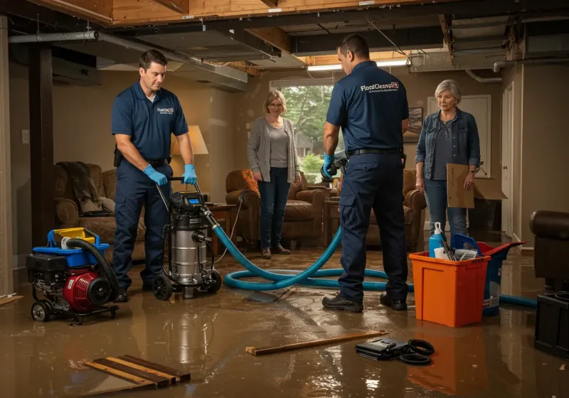 Basement Water Extraction and Removal Techniques process in Leakesville, MS